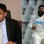 "Welcome to the club": Anil Kumble lauds Ajaz Patel on becoming the third bowler to pick 10 wickets in a Test innings