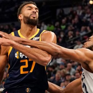 "Rudy Gobert don’t put no fear in my heart. I don’t know why": Anthony Edwards and Patrick Beverley trash talk Utah's Rudy Gobert throw shade on Jazz DPOY's defensive abilities