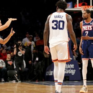 "Why did Julius Randle have to get a tech after Kevin Durant bamboozled him?!": Stephen A Smith shares his hilariously uncensored reaction after Knicks fall to Nets