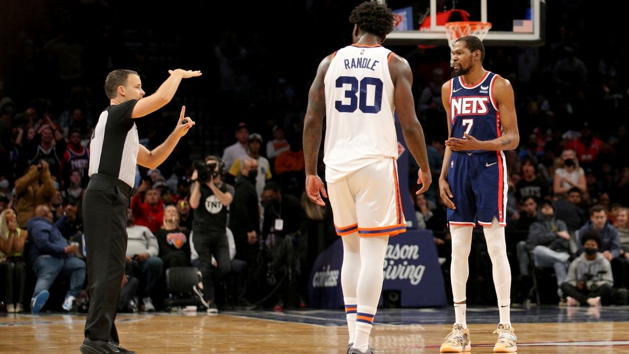 "Why did Julius Randle have to get a tech after Kevin Durant bamboozled him?!": Stephen A Smith shares his hilariously uncensored reaction after Knicks fall to Nets