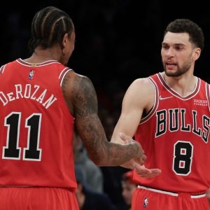 “I thank god we got DeMar DeRozan on our team”: Zach LaVine dishes out huge praises to his fellow Bulls All-Star for his back-to-back unbelievable game-winners