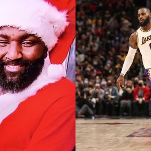 "Dashing through the paint for King James alley-oop, Brooklyn dribble-drive, KD all the way": Santa Perk takes the mike ahead of NBA's Christmas Day games