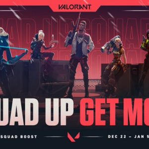 Valorant Squad XP Boost