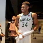 "These are for you and your sister!": Giannis Antetokounmpo brings NBA Twitter to its knees after giving away his shoes and jersey to young fans
