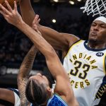 "Myles Turner out here playing Darth Vader!": Pacers star center hypes up fans by pulling off Star Wars cosplay on Star Wars Night at Bankers Life Fieldhouse