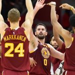 “How in the world is Kevin Love the 3rd shortest player on Cleveland’s roster?!”: NBA Twitter stunned as the short-handed Cavaliers have a 6-foot-8 player as their 3rd shortest player
