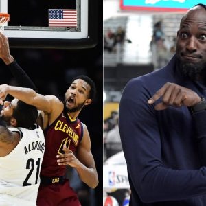 "Kevin Garnett is somebody I see Evan Mobley becoming like, at that size and height": Kevin Love lavishes rich praise on the Rookie of the Year frontrunner, compares him to the Big Ticket