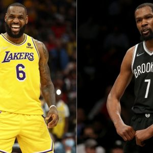 "Kevin Durant is the greatest scorer of this generation because he has one more 40-point game than LeBron James has 50-point ones!": Nick Wright gives his two cents as KD drops 41 to lead the Nets past the Pistons