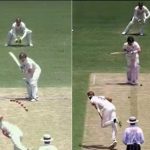 Steve Smith leave: Steve Smith strangely and funnily shoulders arms to Stuart Broad delivery in SCG Test