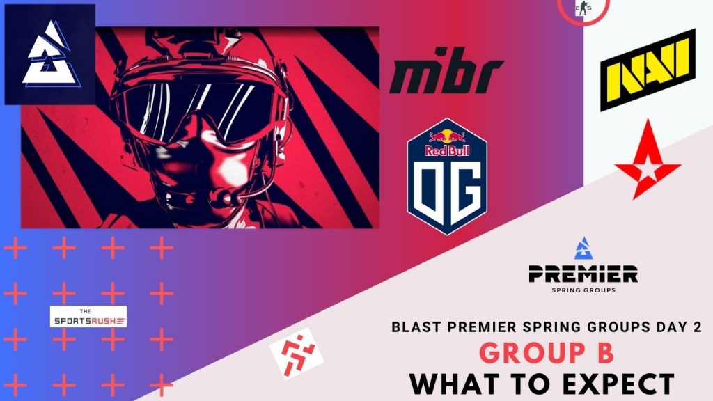 Blast premier spring groups day 2 group B