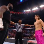 WWE Superstar Omos caught breaking character live on camera