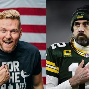 Pat McAfee Aaron Rodgers