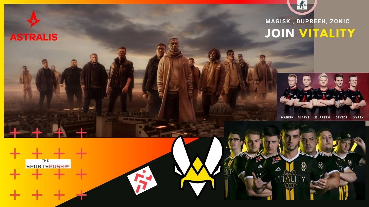 Astralis members Masgisk Dupreeh join Vitality CSGO roster