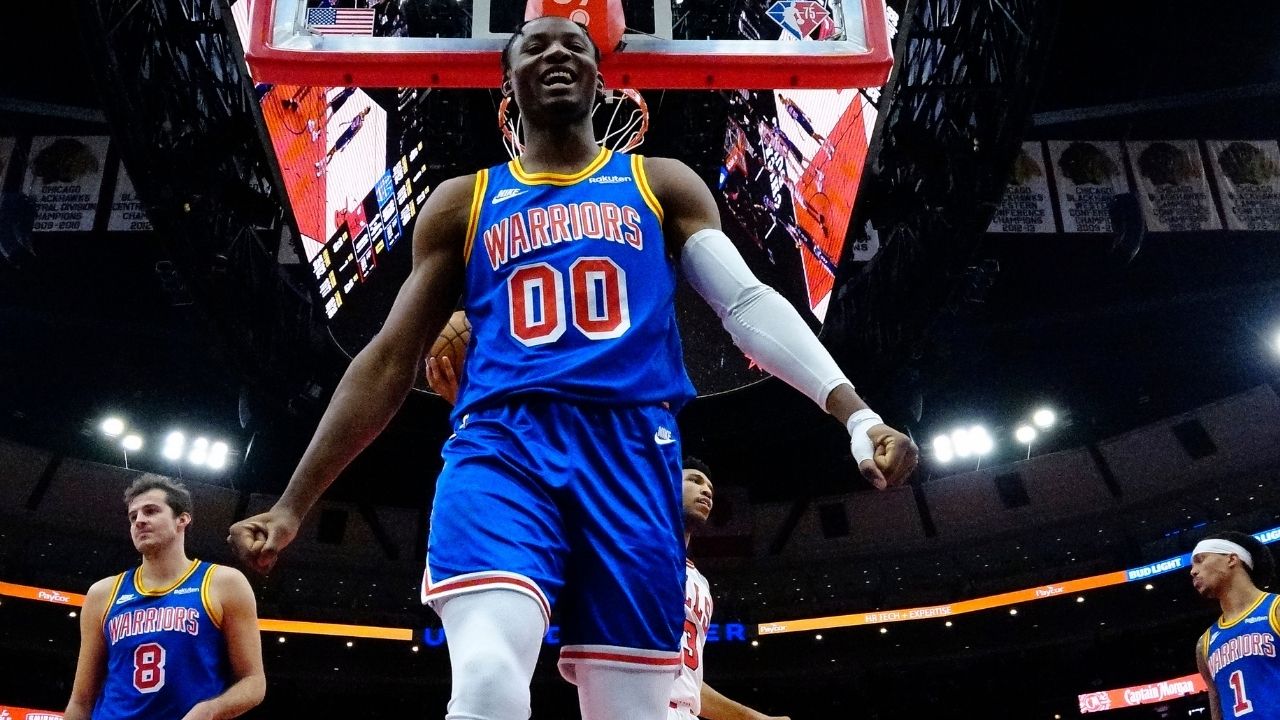 "This was the best game Jonathan Kuminga has played... Just an overall explosive athlete!": Warriors' Head Coach Steve Kerr talks about the rookie's 25-point performance in win over the Bulls