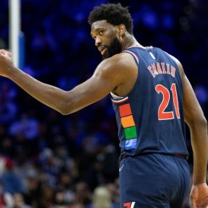 “Joel Embiid has entered the records book again?! Man has been unstoppable”: NBA Twitter blows up as the Sixers MVP joins Chamberlain and Iverson as the 3rd players to record 6-straight 30-point games
