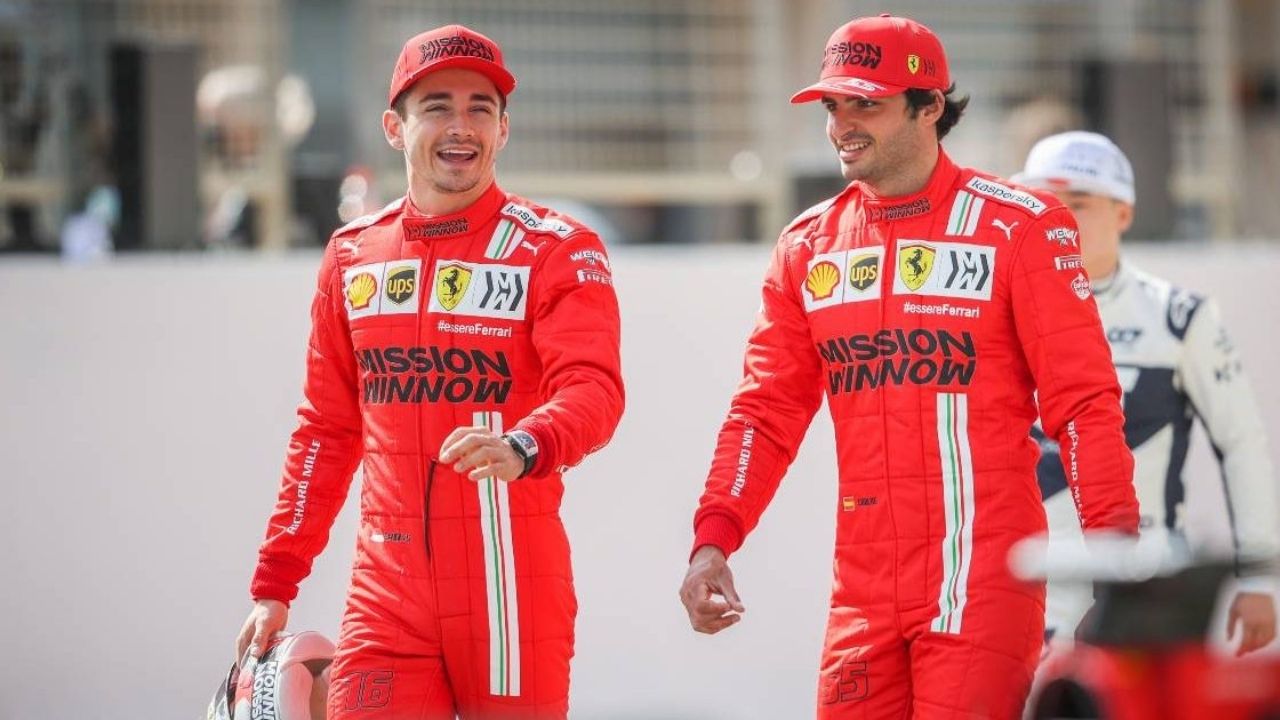 "Carlos Sainz has debunked the Charles Leclerc mystery": Red Bull chief feels that the Spaniard's performances in 2021 has diminished the Monegasque's hype