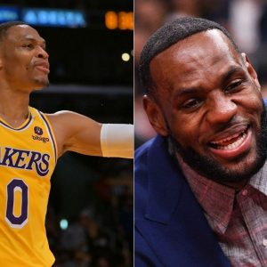 “Russell Westbrook just slapped the hell out of LeBron James’ forehead!”: NBA Twitter goes ballistic over Brodie’s clutch and-1 in Lakers win over Utah Jazz