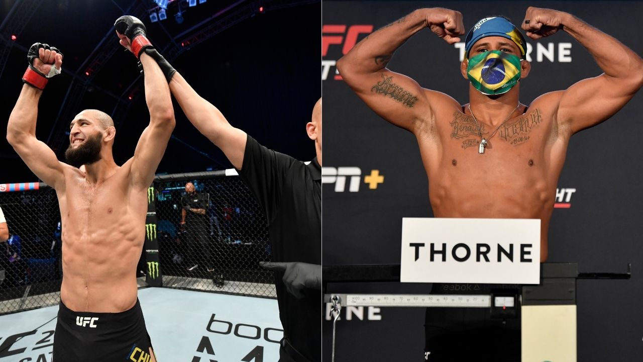 Gilbert Burns vs Khamzat Chimaev in the works for April 9, 2022.