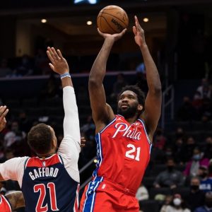 "Joel Embiid hits a franchise record and the Sixers have $70 million in deadweight": NBA fans react to the All-NBA center's carry job as Wizards thrash Philadelphia on MLK Day