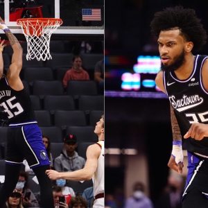 “Marvin Bagley is smoking that Cleveland Cavaliers pack right now!”: Kings announcer goes ballistic following poster over Jarrett Allen and Evan Mobley