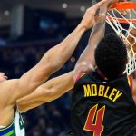 "Excuse us Giannis, next gen superstar coming through": Evan Mobley's poster on Bucks MVP overjoys NBA Twitter as the rookie helps Cavaliers towards a 115-99 win