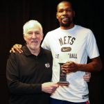 Kevin Durant awarded Team USA Basketball Player of the Year by former Head Coach Gregg Popovich for stupendous gold-medal performance at Tokyo 2020