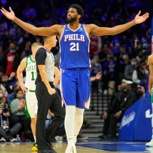“Joel Embiid is putting up Wilt Chamberlain-type numbers”: Analyst Antonio Daniels details why the Philly big man is his MVP pick over the likes of Jokic, Giannis, LeBron, and the others