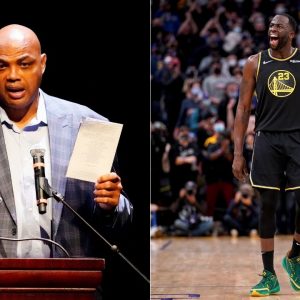 "Give me that s**t Joe Dumars!": Draymond Green narrates a Charles Barkley story from his playing days, when he swatted the Pistons legend going up for a dunk