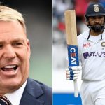 "Rohit will be the favourite to lead the side": Shane Warne reckons Rohit Sharma is best suited to become team India's next Test captain