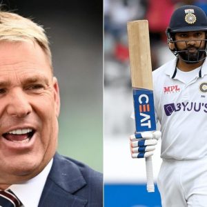 "Rohit will be the favourite to lead the side": Shane Warne reckons Rohit Sharma is best suited to become team India's next Test captain