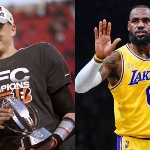 "Joe Burrow is the absolute TRUTH!": LeBron James compares the Cleveland Cavaliers Renaissance in '03 to the Cincinnati Bengals this season