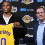 "I really appreciated Russell Westbrook's performance tonight!": Lakers head coach Frank Vogel acknowledges Brodie's improvement just weeks after prior controversy