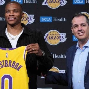 "I really appreciated Russell Westbrook's performance tonight!": Lakers head coach Frank Vogel acknowledges Brodie's improvement just weeks after prior controversy