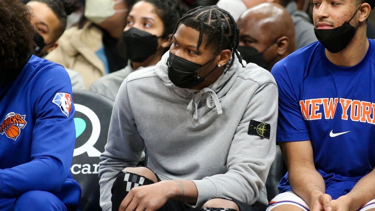 "I respect Paul George, but I really love being me": Cam Reddish pithily evades comparisons to Clippers superstar as he joins his first Knicks presser