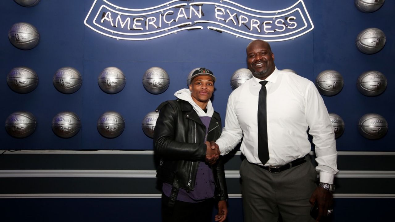 "Why would I have beef with a man doing his job on the court?!": Shaquille O'Neal goes into detail about his courtside conversation with Russell Westbrook