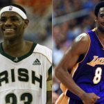 “Kobe Bryant gifted me a pair of shoes and I wore them even though they were too small”: LeBron James on facing off against Carmelo Anthony in high school with the Lakers legend’s shoes