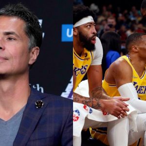 "Lakers Vice-President Rob Pelinka wanted Buddy Hield, but LeBron James and Anthony Davis encouraged him to go after Russell Westbrook": NBA insider Mark Stein spills the beans amid the Westbrook-John Wall trade rumors