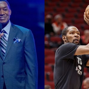 "Kevin Durant's ability not to conform to analytics is what has made him great throughout his life": Pistons legend Isiah Thomas explains why analytics in sports makes everybody conform