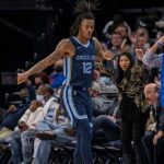 "Grizzlies are just playing with these fools, man!": Ja Morant caps off team-highlight with an incredible two-handed windmill dunk in win vs Wizards