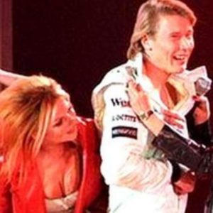 "I'll tell you what I really really want!": Throwback to Christian Horner's wife undressing Mika Hakkinen at the unveiling of the 1997 McLaren F1 car