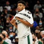 "Did Giannis just cover the whole court... in one dribble?!": Bucks superstar comes up with mind-boggling highlight vs Nuggets, bewildering NBA Twitter