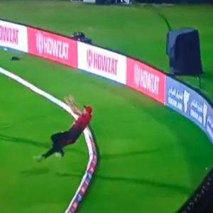 "Screaming Eagle": Kevin Pietersen posts video of acrobatic fielding effort in Legends League Cricket