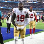 “I feel like the LA Rams pump noise because there wasn't really that many Rams fans in here” : 49ers Star WR Deebo Samuel takes a shot at Rams fan base following a playoff clinching victory vs the Rams at SoFi stadium.