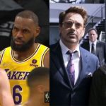 "There's a lil gray area in there Austin Reaves, and that's where you operate!": LeBron James compares himself to the Iron Man and the Lakers' rookie as Spider Man, re-creates a Homecoming scene