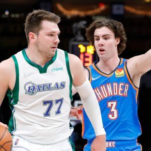 "Luka Doncic is the one I try to model my game after": Thunder's rookie Josh Giddey talks big of the Mavericks' star after their clash at the Paycom Center