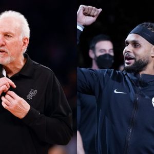 "Gregg Popovich told me that he loves me and he understands": Patty Mills reveals he texted the veteran coach his decision to leave the Spurs at 4 am 