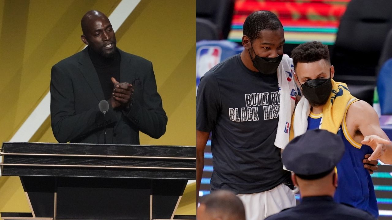 “Stephen Curry, DeMar DeRozan, Zach LaVine, Nikola Jokic, and Kevin Durant”: Kevin Garnett reveals his top 5 MVP contenders, snubs out LeBron James and Giannis Antetokounmpo