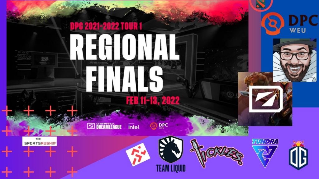 Dota 2 DPC regional finals 2022 Winter Tour announced by Dreamhack for WEU