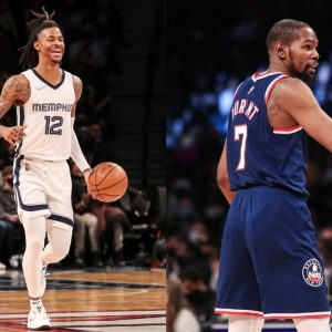 "Ja Morant makes everyone on the court better, even his opponents!": Nets' Kevin Durant gasses up the Grizzlies' star, compares him to Michael Jordan, Allen Iverson