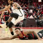 "I have the utmost respect for Kyrie Irving, but y’all are delusional if you think this is a bad play, and id do it again": Nassir Little claps back at accusations of having a malicious intent behind his collision with the Nets guard